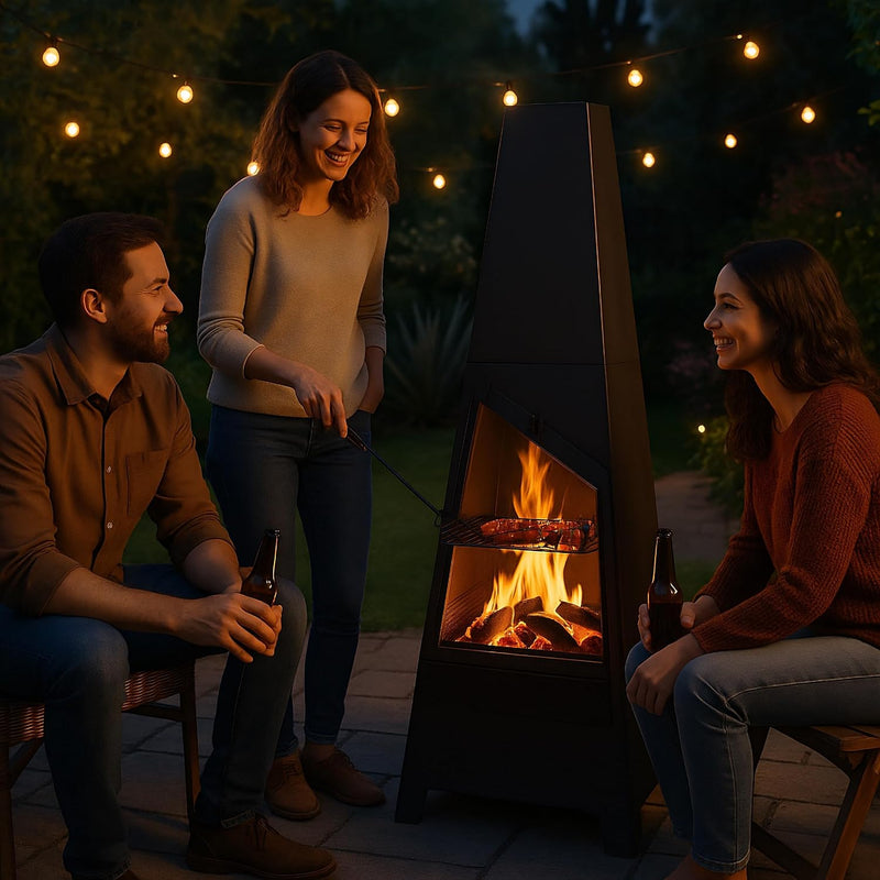 Terrace Oven Outdoor Stove Grill Function H