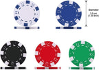 Texas Holdem Poker Chips Set with Aluminium Case