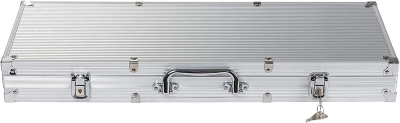 Texas Holdem Poker Chips Set with Aluminium Case