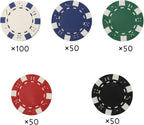 Texas Holdem Poker Chips Set with Aluminum Case