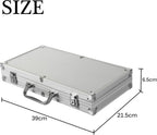 Texas Holdem Poker Chips Set with Aluminum Case