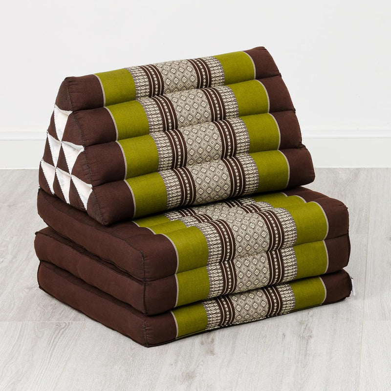 Thai Cushion with 3 Seat Rests 69x20x3.1″ Triangle