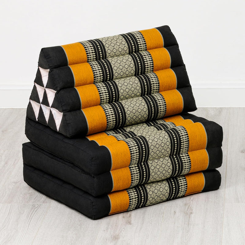 Thai Cushion with 3 Seat Rests 69x20x3.1″ Triangle
