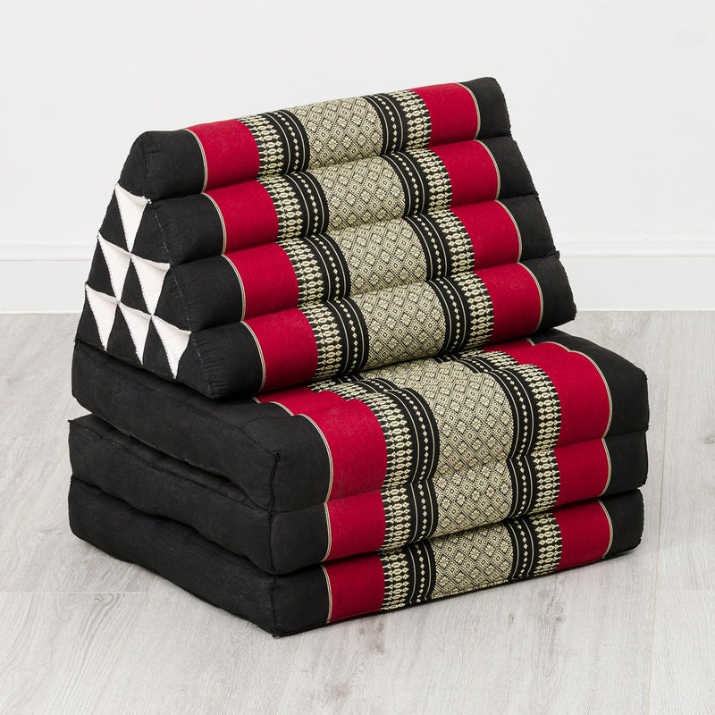 Thai Cushion with 3 Seat Rests 69x20x3.1″ Triangle