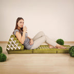 Thai Cushion with 3 Seat Rests 73x22x3.1″