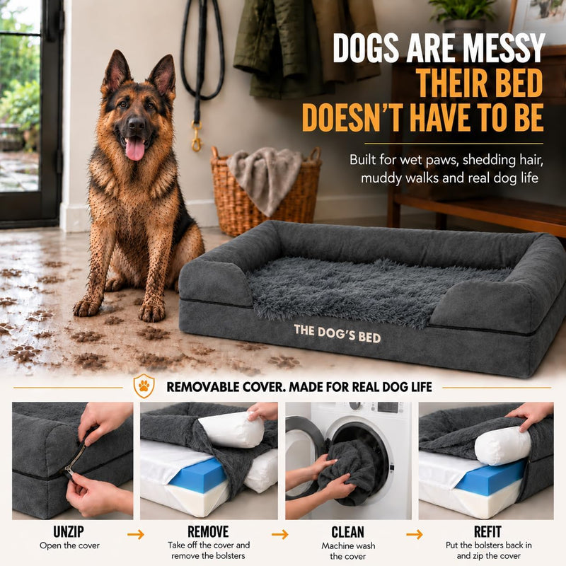 The Dog’s Bed Orthopaedic Memory Foam Dog
