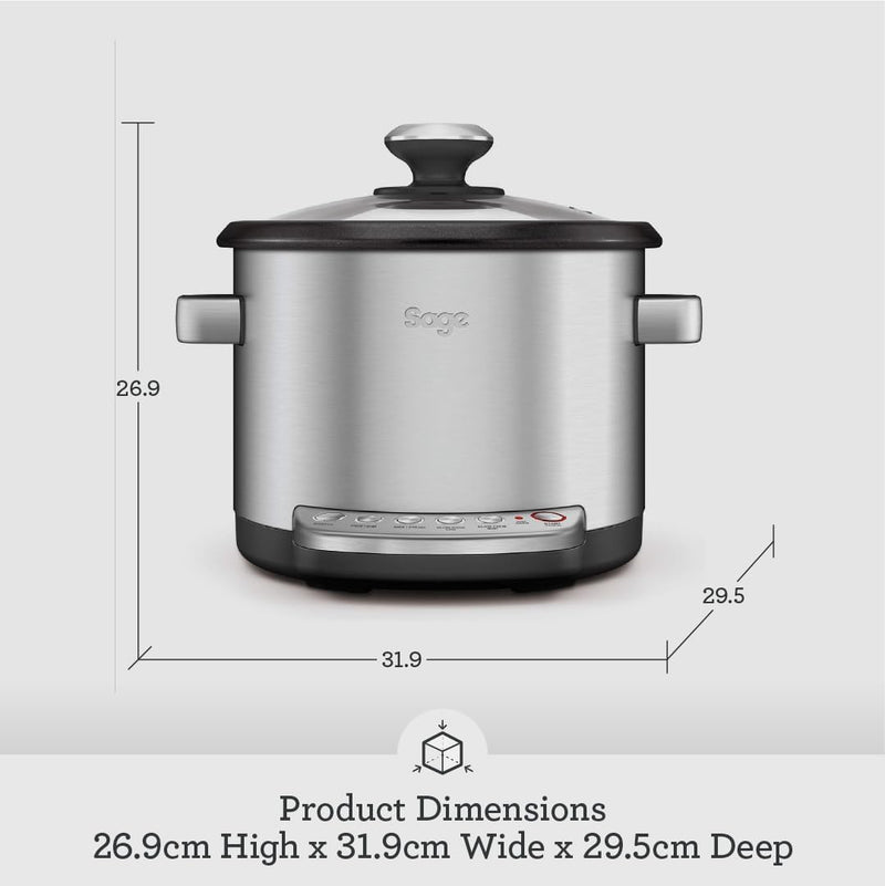 Risotto Plus Multi Cooker with Stir Brushed Stainless