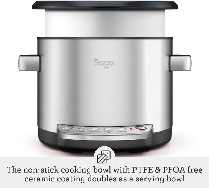 Risotto Plus Multi Cooker with Stir Brushed Stainless