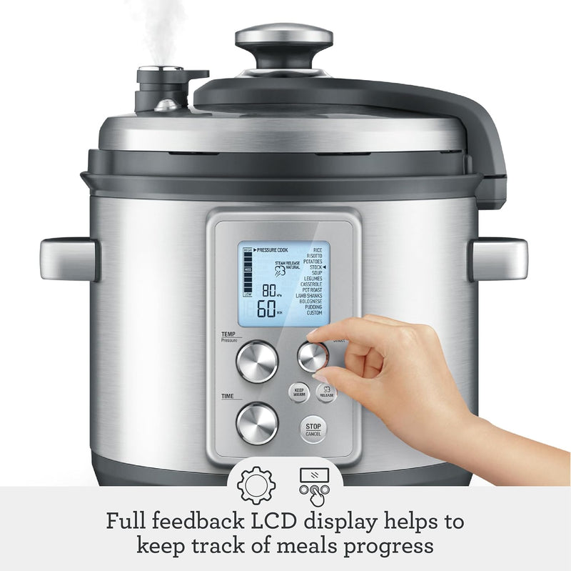Risotto Plus Multi Cooker with Stir Brushed Stainless