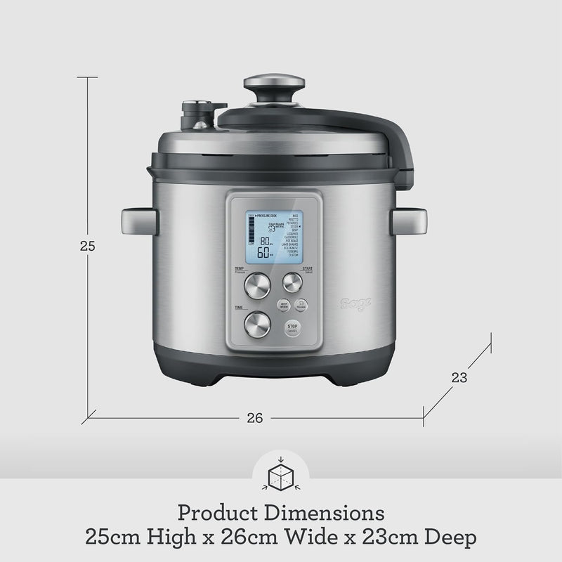 Risotto Plus Multi Cooker with Stir Brushed Stainless