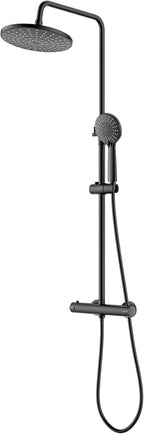 Thermostat Shower Set with Overhead Thermostatic Mixer