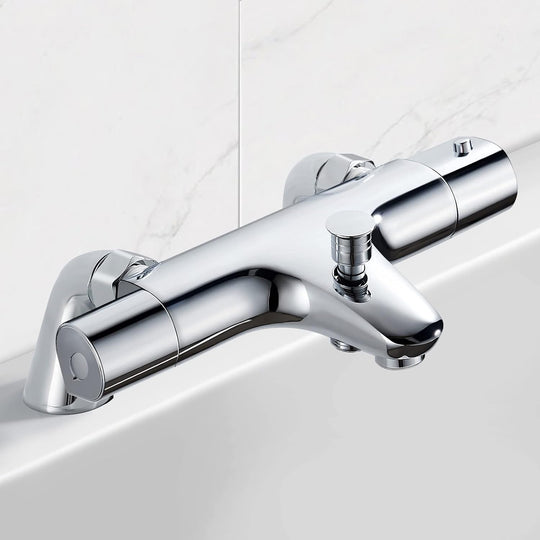 Thermostatic Bath Shower Mixer Bar Anti Scald 38