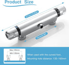 Thermostatic Bath Shower Mixer Tap Deck Mounted Tub
