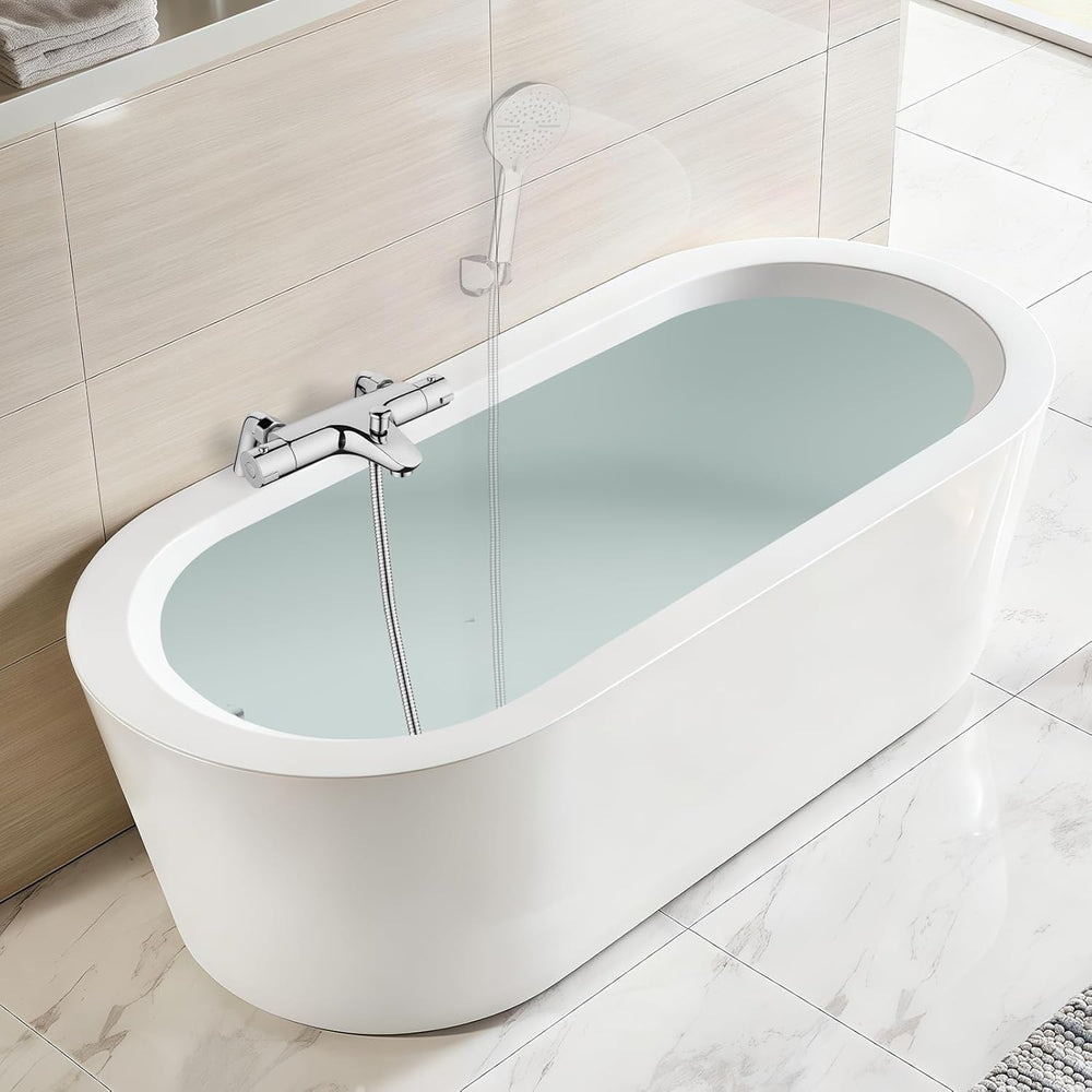 Thermostatic Bath Shower Mixer Tap Set Solid Brass