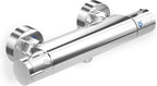 Thermostatic Bath Shower Mixer Tap Wall Mounted Bar