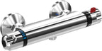 Thermostatic Bath Shower Mixer Tap Wall Mounted Bar
