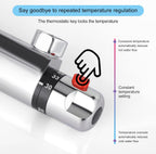 Thermostatic Bath Shower Mixer Tap Wall Mounted Bar