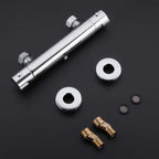 Thermostatic Bath Shower Mixer Tap Wall Mounted Bar