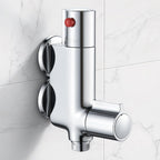 Thermostatic Bath Shower Mixer Tap with Riser Kit