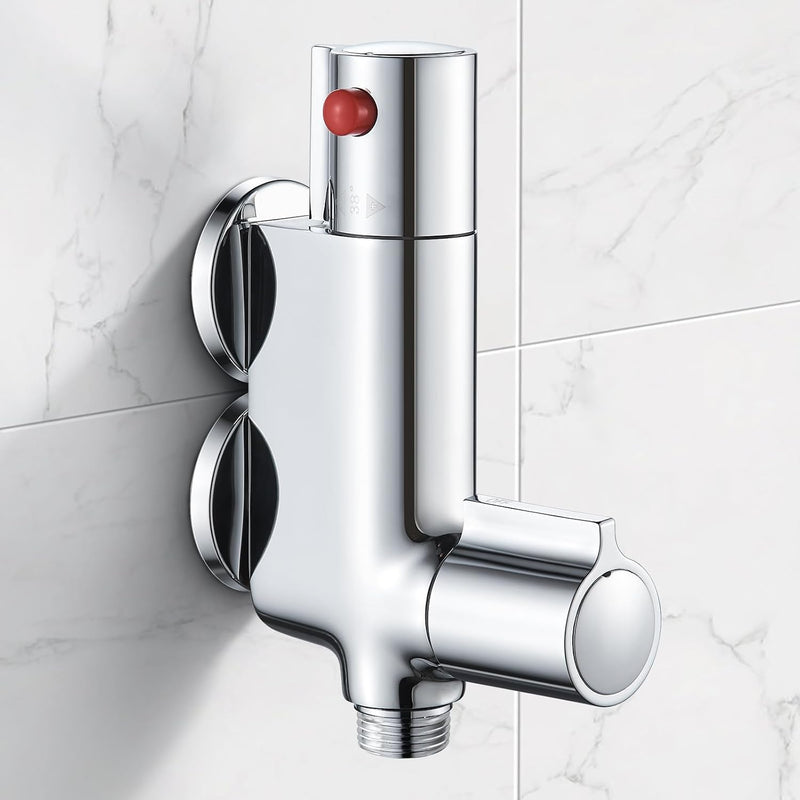 Thermostatic Bath Shower Mixer Tap with Riser Kit