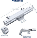 Thermostatic Bath Shower Mixer Waterfall Filler Deck Mounted