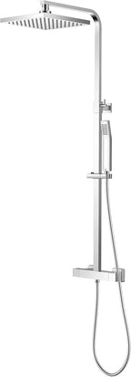 Thermostatic Shower Mixer Adjustable Height Set Bathroom System