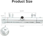 Thermostatic Shower Mixer Bar 2 Outlet Wall Mounted