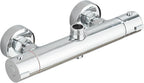 Thermostatic Shower Mixer Bar 2 Outlet Wall Mounted