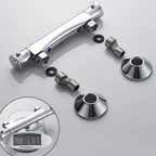 Thermostatic Shower Mixer Bar with Riser Kit Chrome