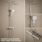 Thermostatic Shower Mixer Set 25CM Rainfall Head