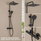 Thermostatic Shower Mixer Set 25CM Rainfall Head