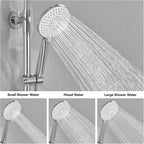 Thermostatic Shower Mixer Set 25CM Rainfall Head