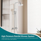 Thermostatic Shower Mixer Set 38 Degreesc Thermostat System