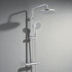 Thermostatic Shower Mixer Set 5 Jet Types Hand