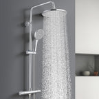 Thermostatic Shower Mixer Set 5 Jet Types Hand