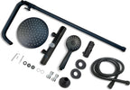 Thermostatic Shower Mixer Set Chrome Round 38 Degreesc