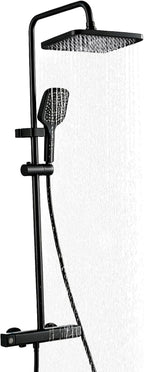 Thermostatic Shower Mixer Set Complete Rainfall System