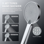 Thermostatic Shower Mixer Set Stainless Steel Bar