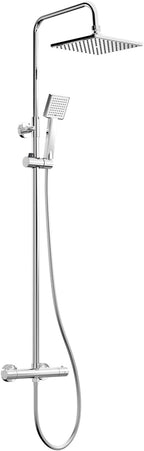 Thermostatic Shower Mixer Set Riser Rail Kit