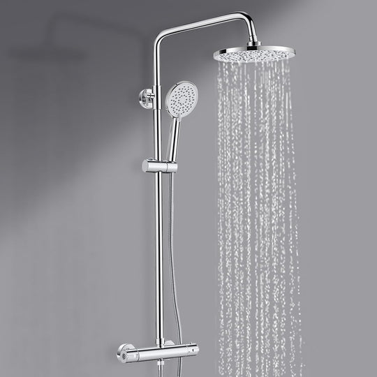 Thermostatic Shower Mixer Set System Brass