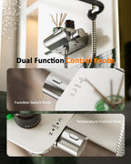 Thermostatic Shower Mixer Set with 12" Square Rainfall