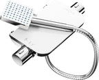 Thermostatic Shower Mixer Set with 12" Square Rainfall