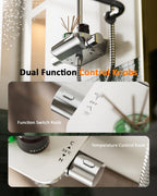 Thermostatic Shower Mixer Set with 12" Square Rainfall