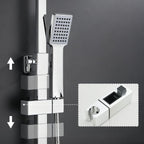 Thermostatic Shower Mixer Set with 9" Square Rainfall