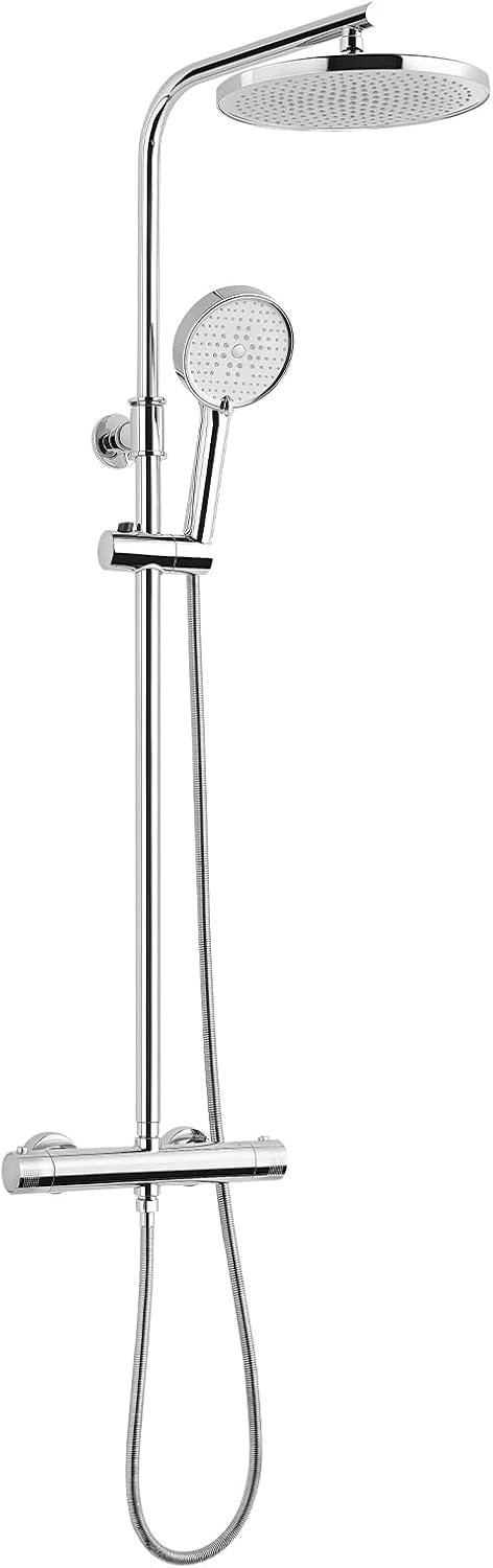 Thermostatic Shower Mixer Set with Rainfall Head