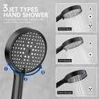 Thermostatic Shower Mixer Set with Rainfall Head