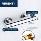Thermostatic Shower Mixer Set with Solid Brass Valve