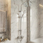 Thermostatic Shower Mixer Set with Solid Brass Valve