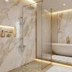 Thermostatic Shower Mixer Set with Solid Brass Valve