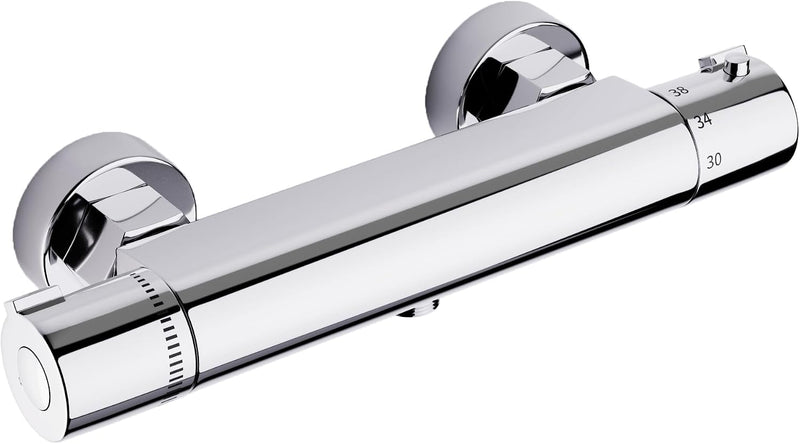 Thermostatic Shower Mixer Wall Mounted Bar Tap